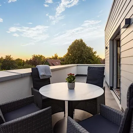 Dorumer Sielhuus 17 - Penthousewohnung Mit Dachterrasse - Strandnah Dorum