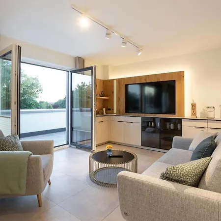 Dorumer Sielhuus 17 - Penthousewohnung Mit Dachterrasse - Strandnah * Dorum