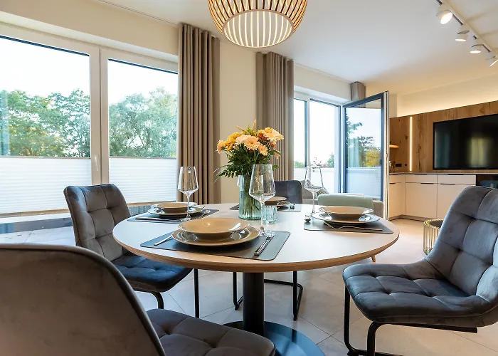 Dorumer Sielhuus 17 - Penthousewohnung Mit Dachterrasse - Strandnah דורום